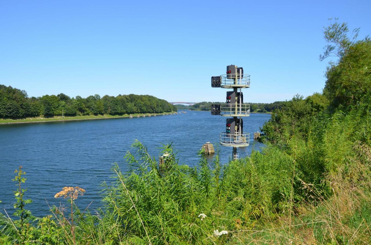 Ferienwohnung Drabinski Kiel Buitenkant foto